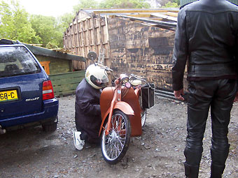 Motorradmuseum, au&szlig;en
